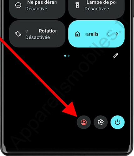 Icône des utilisateurs Android