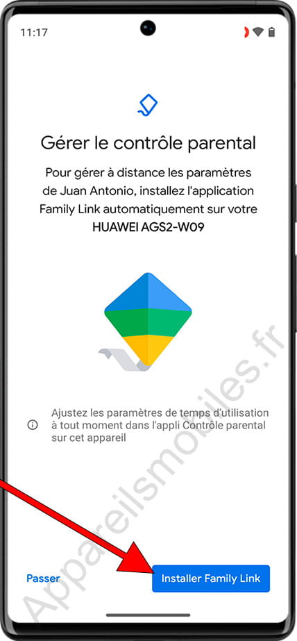 Installer Family Link