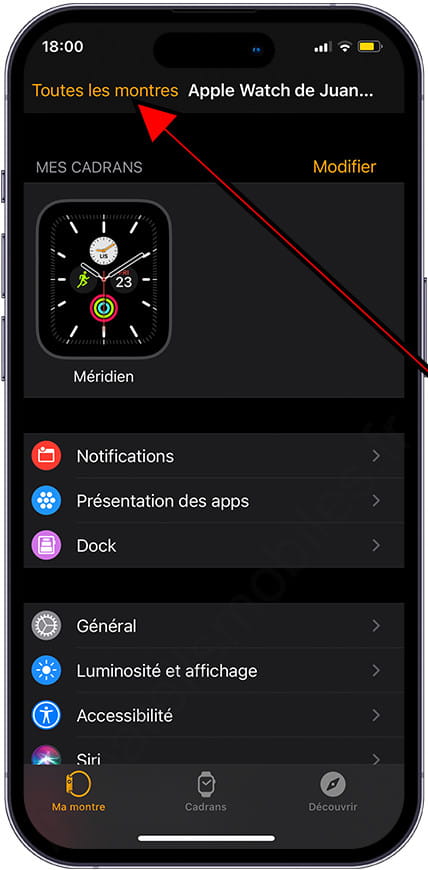 Toutes les montres Apple Watch