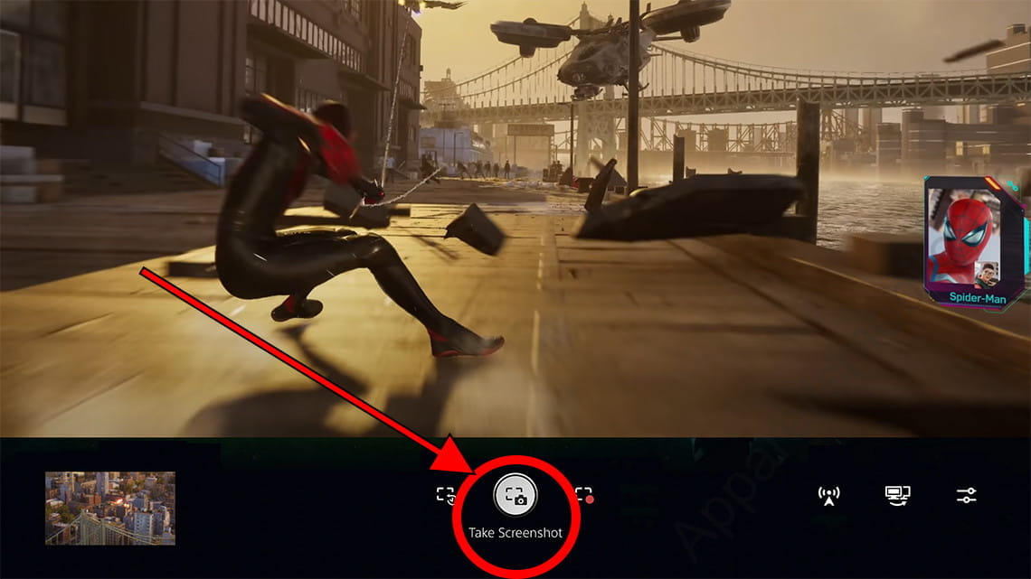 Prendre une capture d'écran sur PlayStation 5