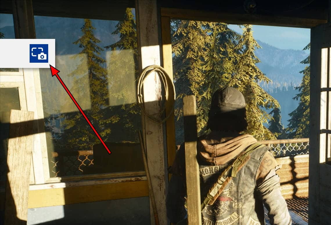 Icône de capture d'écran PS4