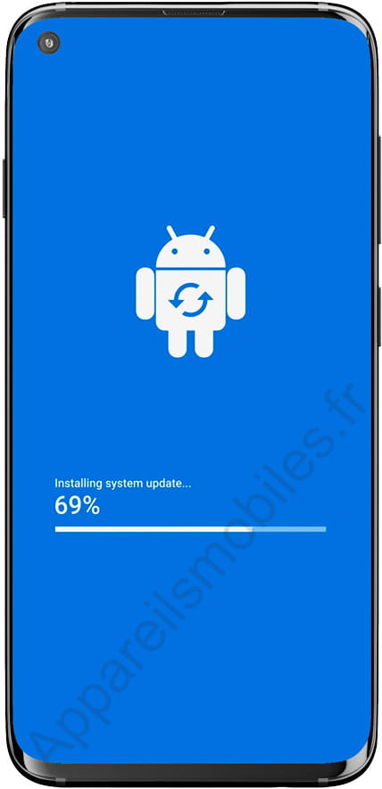 Installation de la mise à jour Samsung