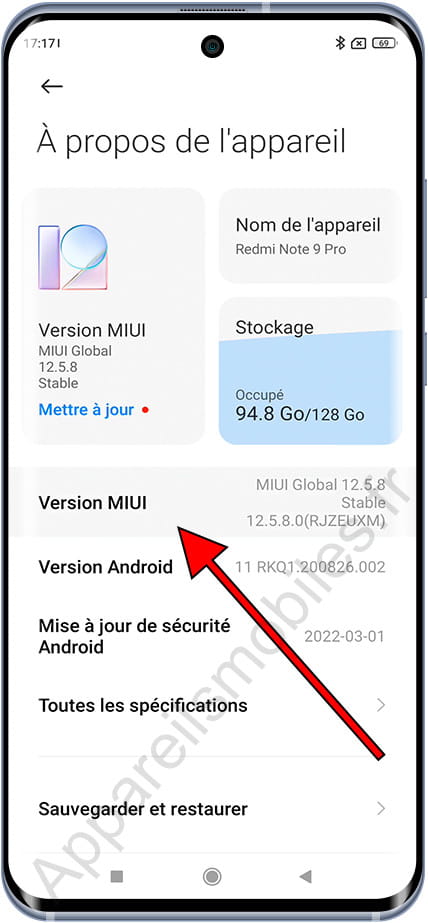 Version MIUI