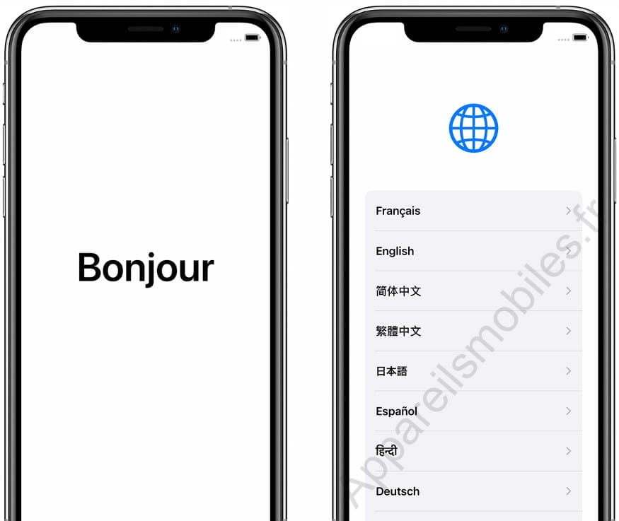 Bonjour iPhone
