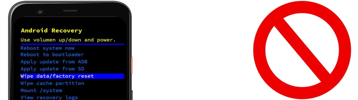Le téléphone redémarre et n'entre pas en mode de récupération