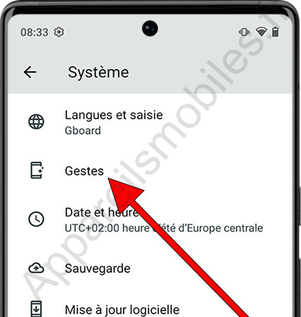 Gestes Android