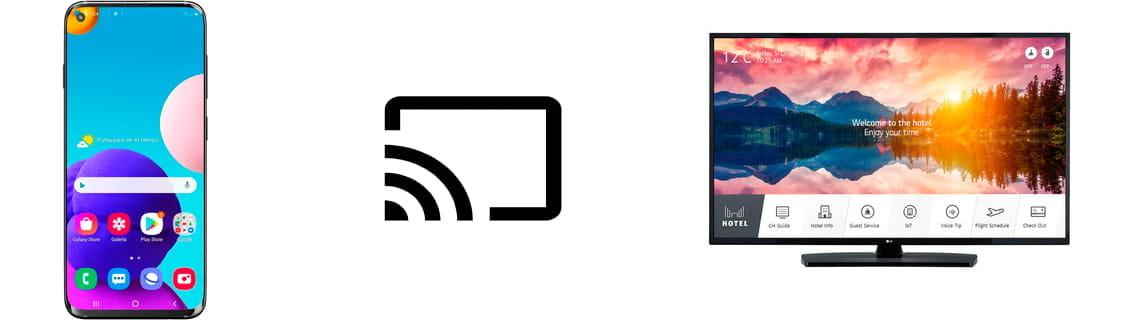 Diffuser du contenu sur un téléviseur depuis Android