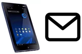 Configurer le courrier dans Acer Iconia Tab A100
