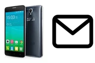 Configurer le courrier dans alcatel Idol X+
