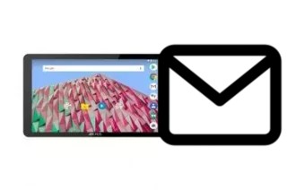 Configurer le courrier dans Archos 101f Neon