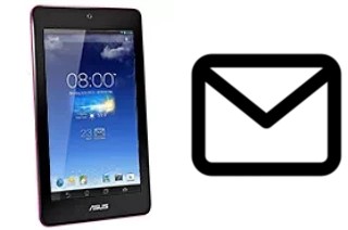 Configurer le courrier dans Asus Memo Pad HD7 8 GB