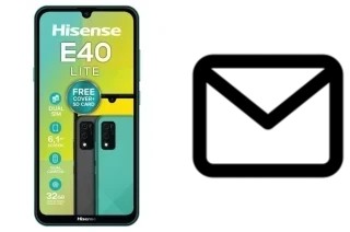 Configurer le courrier dans HiSense E40 LITE