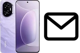 Configurer le courrier dans Honor 300
