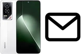 Configurer le courrier dans Honor GT