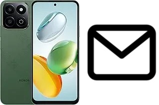 Configurer le courrier dans Honor X7c