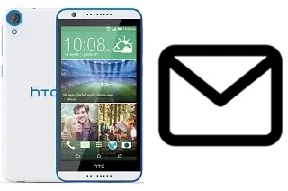 Configurer le courrier dans HTC Desire 820 dual sim
