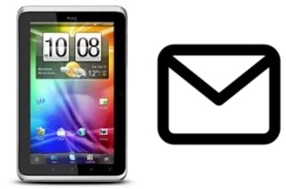 Configurer le courrier dans HTC Flyer Wi-Fi