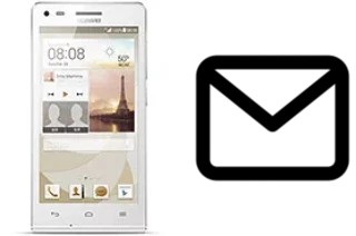 Configurer le courrier dans Huawei Ascend G6
