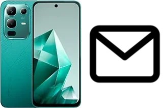 Configurer le courrier dans Infinix Note 50x