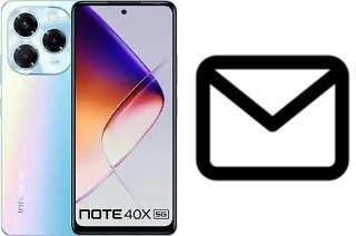Configurer le courrier dans Infinix Note 40X 5G