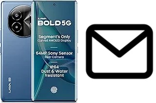 Configurer le courrier dans Lava Bold