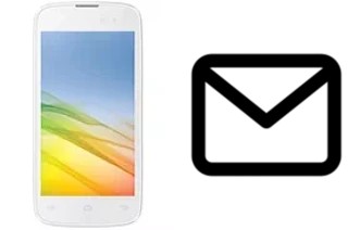 Configurer le courrier dans Lava Iris 450 Colour
