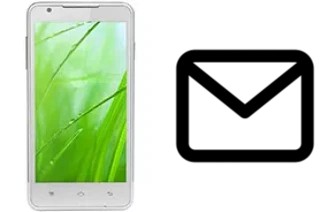 Configurer le courrier dans Lava Iris 503e