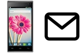 Configurer le courrier dans Lava Iris 504q+