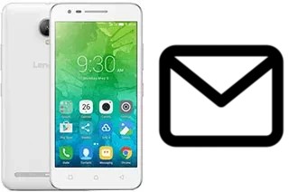 Configurer le courrier dans Lenovo C2