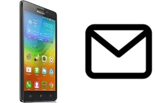 Configurer le courrier dans Lenovo A6000 Plus