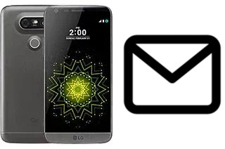Configurer le courrier dans LG G5 SE