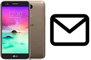 Configurer le courrier dans LG X4+