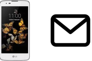 Configurer le courrier dans LG K8 4G