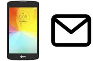 Configurer le courrier dans LG L Fino