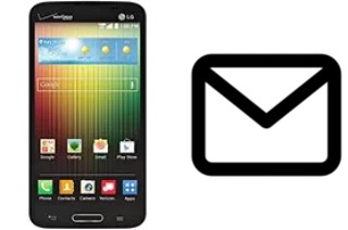 Configurer le courrier dans LG Lucid 3 VS876