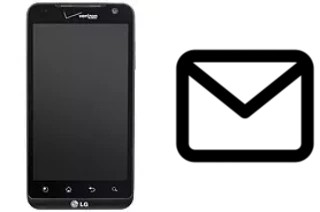 Configurer le courrier dans LG Revolution