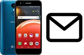 Configurer le courrier dans LG Zone 4