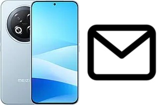 Configurer le courrier dans Meizu Note 22 Pro