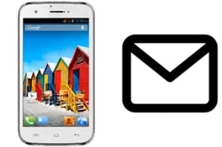 Configurer le courrier dans Micromax A115 Canvas 3D