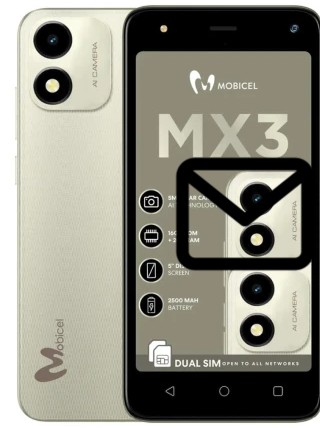 Configurer le courrier dans Mobicel MX3