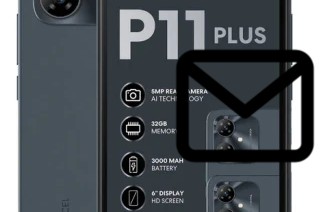 Configurer le courrier dans Mobicel P11 Plus