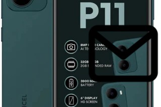 Configurer le courrier dans Mobicel P11