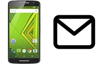 Configurer le courrier dans Motorola Moto X Play Dual SIM