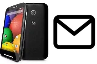 Configurer le courrier dans Motorola Moto E Dual SIM