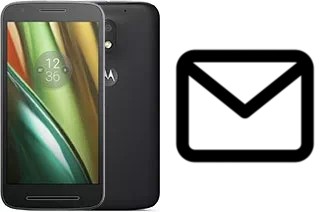 Configurer le courrier dans Motorola Moto E3 Power