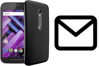 Configurer le courrier dans Motorola Moto G Turbo