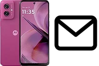 Configurer le courrier dans Motorola Moto G55