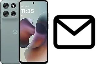 Configurer le courrier dans Motorola Moto G56