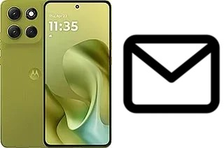 Configurer le courrier dans Motorola Moto G86