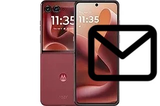 Configurer le courrier dans Motorola Razr 60 Ultra